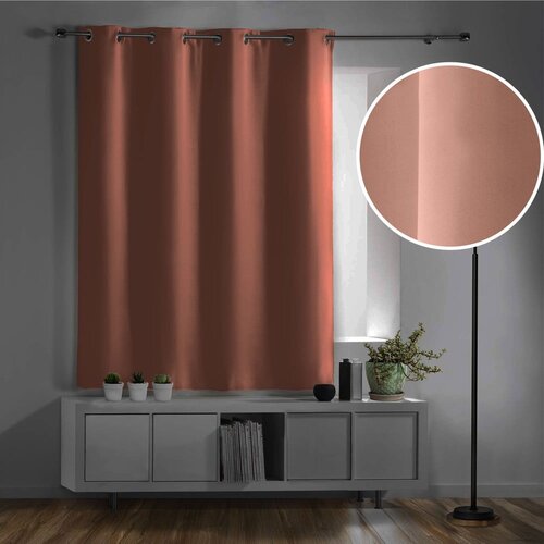 Douceur d int&amp;eacute;rieur Rožnata zatemnitvena zavesa 135x180 cm Occult &amp;ndash; Slike
