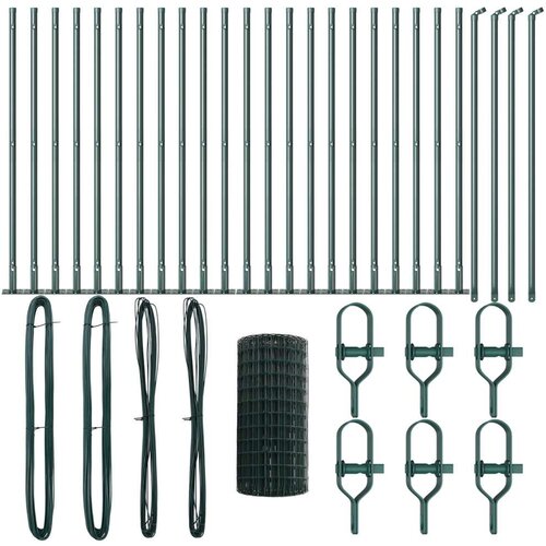 Euro Ograda s 13 Flanged Postova 0.4x50 m Galvanizirani Čelik Slike