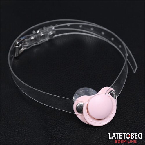 LATETOBED BDSM Line Pacifier Gag Ball Pink Cijene