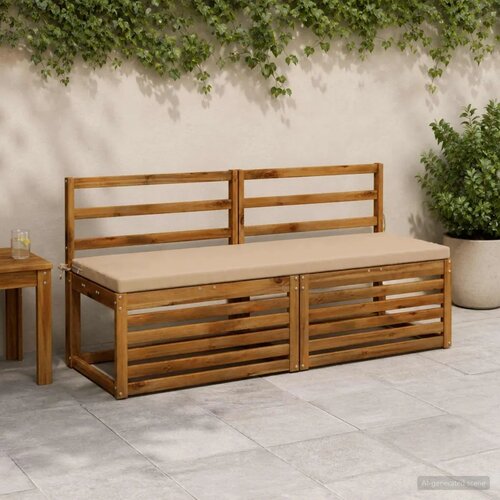  Jastučić za klupu SOEST 100% poliester Pijesak 140 x 50 x 5 cm - Pijesak 140 x 50 x 5 cm Melange Cene