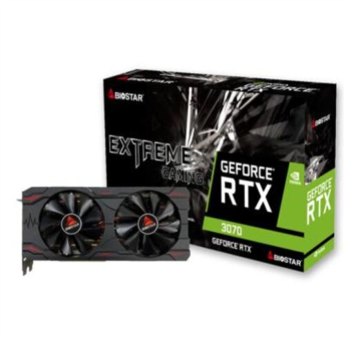 Biostar Grafična kartica nVidia RTX3070 - 8GB GDDR6 | 3xDisplayport 1.4a 1xHDMI 2.1a (VN3706RM82), (21293835) Cene