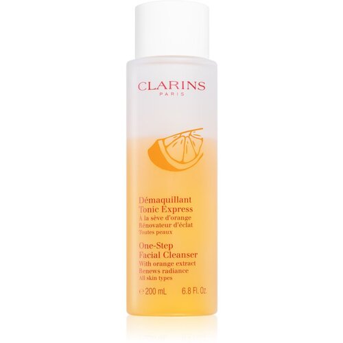 Clarins One-Step Facial Cleanser tonik za či&amp;scaron;ćenje i skidanje make-upa s ekstraktom naranče 200 ml Slike