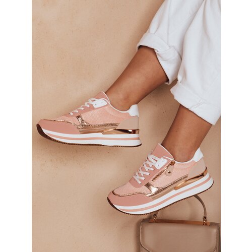 DStreet Sneakersy damskie LAVIMODA różowe Cene