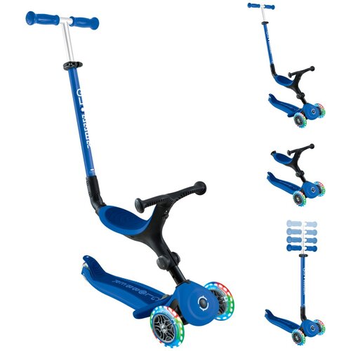 Globber romobil GO UP Active sklopivi, svjetleći kotači plavi Cijene