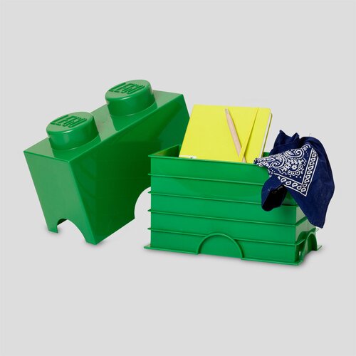 Lego Zelena dvojna škatla za shranjevanje LEGO® Cene