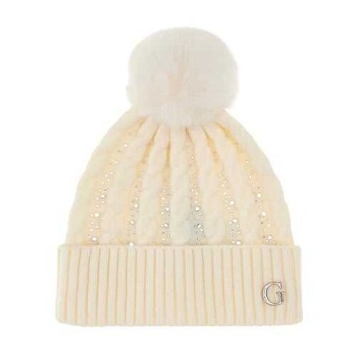 Guess pletena ženska pom-pom kapa Cene