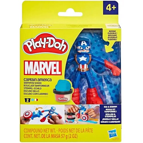 Hasbro Play-Doh: Marvel Kapetan Amerika set za igru - Slike