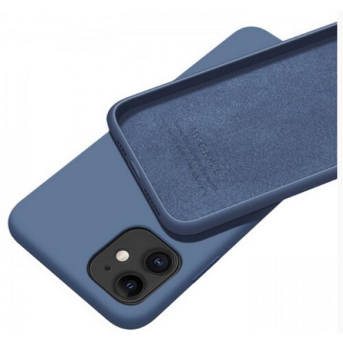 MCTK5-HUAWEI 50 lite futrola soft silicone dark blue (179) Slike