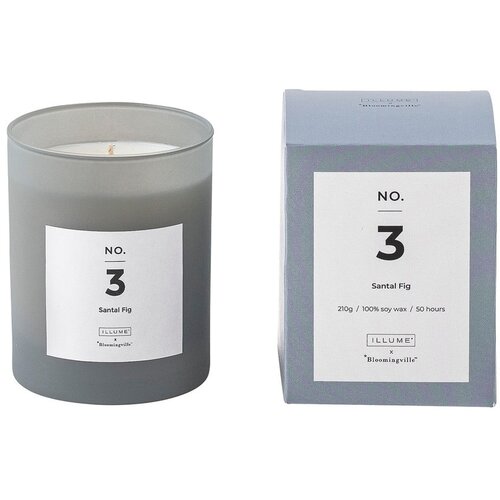 ILLUME x Bloomingville Mirisna svijeća vrijeme gorenja 50 h No. 3 Santal Fig – Cijene
