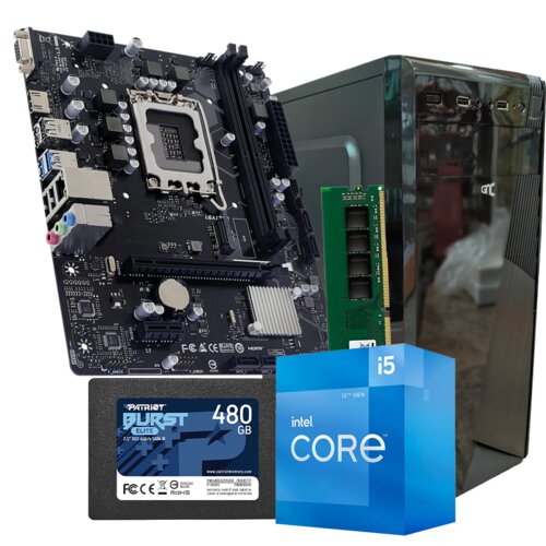 GNC BUSINESS 3 i5-12400 2.5GHz, MB H610, SSD 480GB, DDR4 16GB, Kuci&amp;scaron;te office, WIN 11 PRO, OFFICE PRO PLUS 2019 Slike