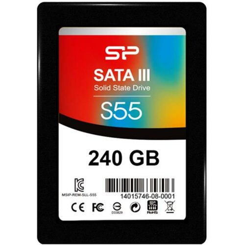 Silicon Power 240GB S55 550/500MB/s SP240GBSS3S55S25 SSD Slike