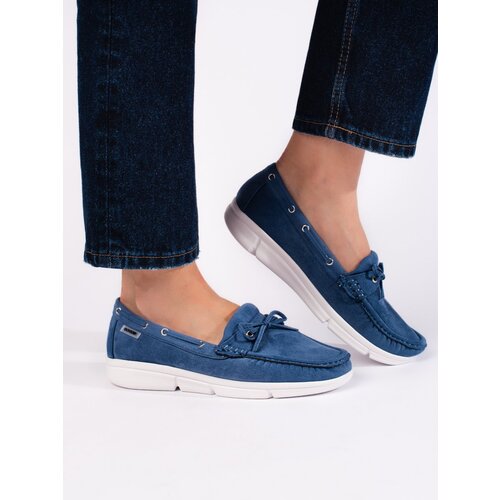 GOODIN Comfy blue loafers for women Cijene