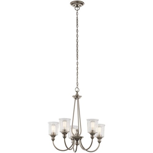 Elstead Lighting Elstead Waverly Lestenec s 5 lučmi, klasični kositrni, E27, (22099740) Cene