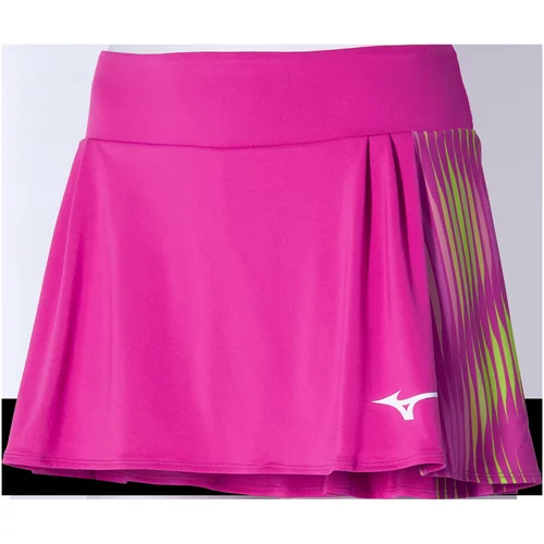 Mizuno Women's Printed Flying skirt Fuchsia fedora S