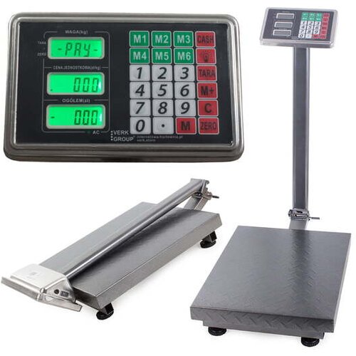 VERK_GROUP VERK GROUP kovinska digitalna elektronska tehtnica do 100kg Cene