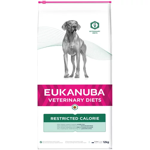 Eukanuba 10 kg + 2 kg gratis! VETERINARY DIETS 12 kg - Restricted Calorie