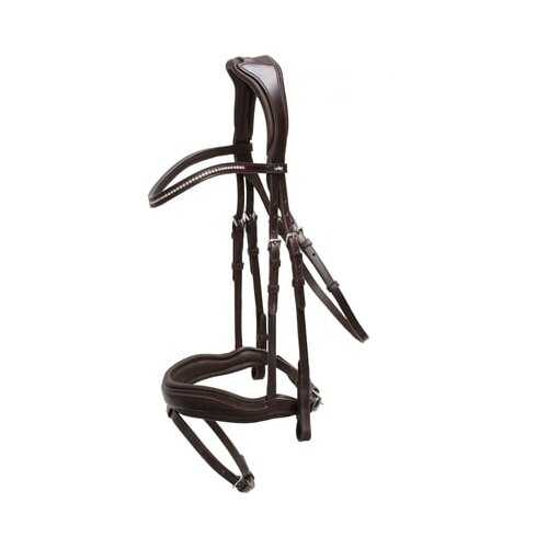 Schockem&amp;ouml;hle Sports Uzda Anatomic Line &amp;quot;Concord&amp;quot; espresso - VB/Cob Slike