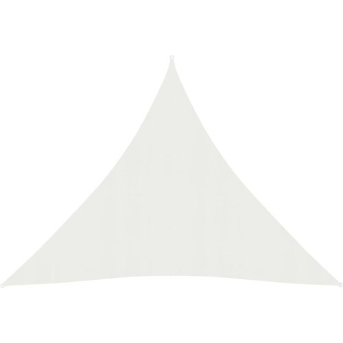 Senčno jadro 160 g/m&sup2; belo 6x6x6 m HDPE, (20965314) Cene