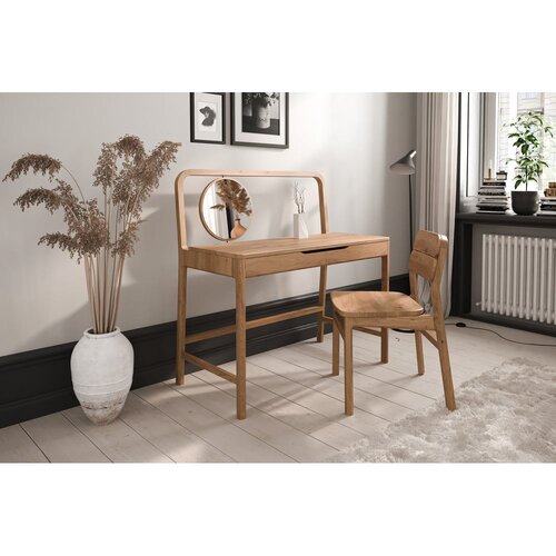 The Beds Kozmetična miza iz masivnega hrasta 57x110 cm Twig &amp;ndash; Slike