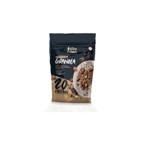  1ATTIMO IN FORMA 20% Proteinske granole lje&amp;scaron;njak, badem čokolada 300 gr Slike