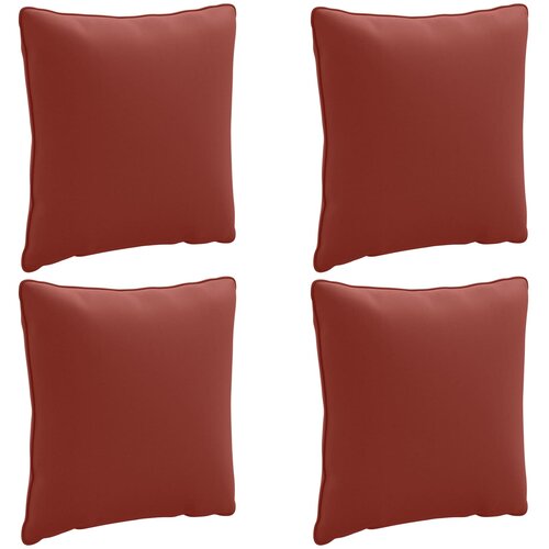 Jastučići za leđa (4 kom) PUTTEN 4 pcs 100% poliester Crvena Cene