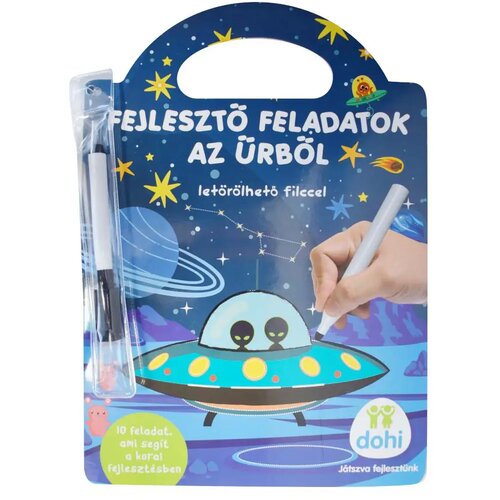 Madžarski proizvajalec Razvojne naloge z brisljivim flomastrom iz vesolja - D-Toys Cene