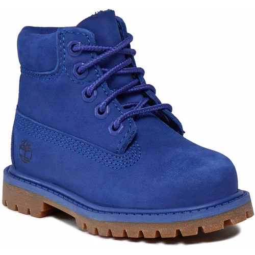 Timberland Pohodni čevlji 6 In Premium Wp Boot TB0A64M1G581 Bright Blue Nubuck