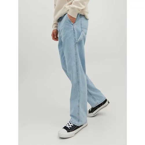 Jack & Jones Jeans hlače Eddie 12229556 Modra Loose Fit