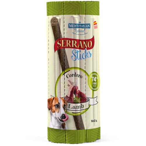Mediterranean_Natural Mediterranean Poslastice za pse Serrano Sticks, Jagnjetina, 16 komada Cene