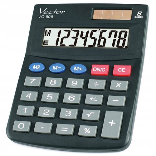 VECTOR VC-805 Office Calculator, black Cijene