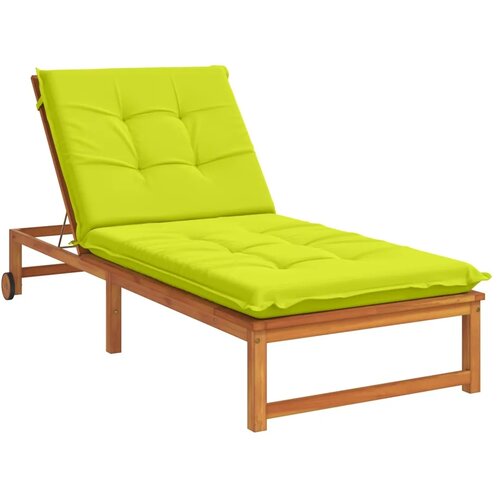  Jastučić za ležaljku GEMERT 100% poliester Svijetlo zelena. - Svjetlozelena 190 x 70 x 9 cm Poliester Slike