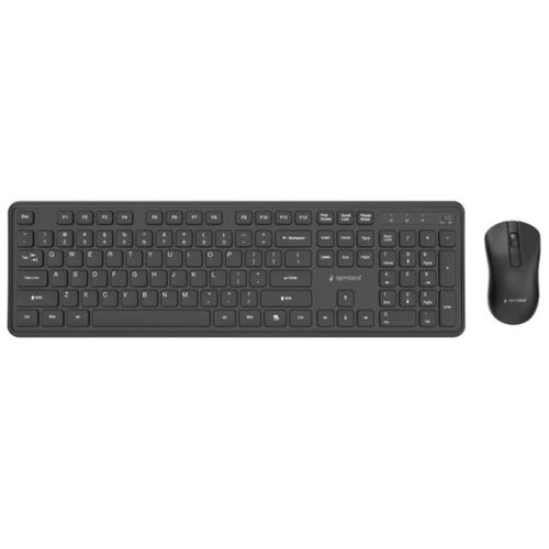 Gembird KBS-WPS-01 Slim Pro Business wireless desktop set, black, US layout Cijene