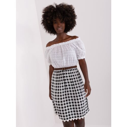 LAKERTA Dress-LK-SK-506343.60P-white-black Cijene