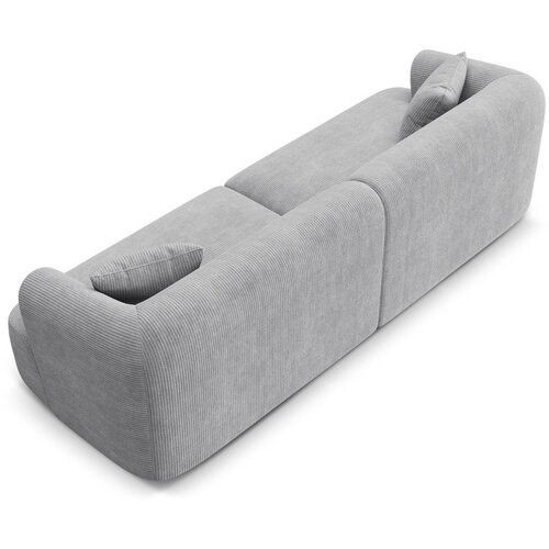 Cosmopolitan Design Svijetlo siva sofa od samta 255 cm Campi &amp;ndash; Slike