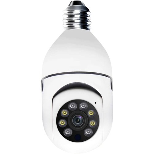 Escam Kamera za video nadzor, detektor pokreta, 4Mpixel, E27, WiFi - PR001, Bijela Cijene