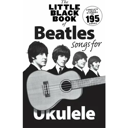 Hal Leonard The Little Black Book Of Beatles Songs For Ukulele Nota