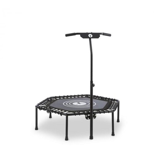 Klarfit jumpanatic fitnes trampolin,44&amp;ldquo; / 112 cm &amp;oslash;, ročaj, zložljivi, črne barve Slike