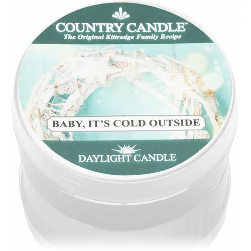 Country Candle Baby It's Cold Outside čajna svijeća 42 g