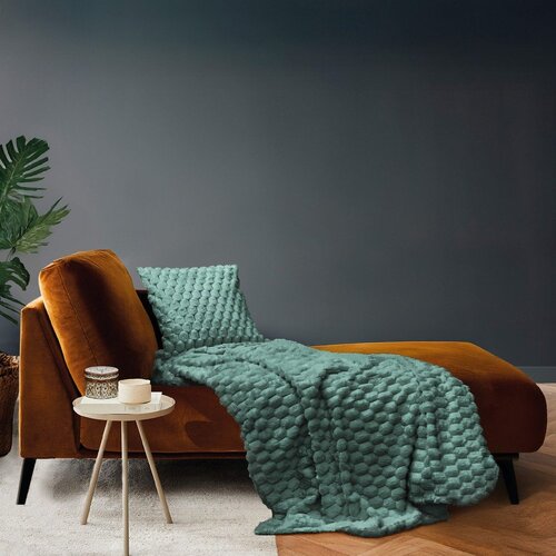 Douceur d int&amp;eacute;rieur Zelena deka od mikropli&amp;scaron;a 220x240 cm Frosty &amp;ndash; Slike
