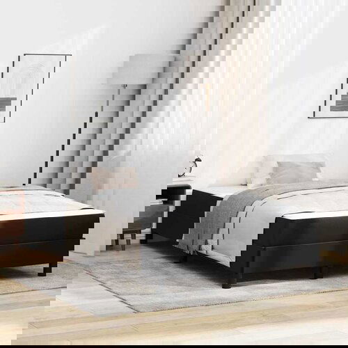 vidaXL Krevet Ostalo Crna 120 x 200 cm Cene