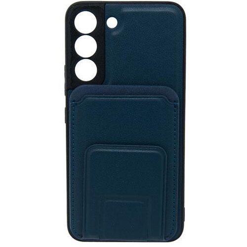 Maska za telefon LEATHER MAGSAFE WALLET za Samsung S22, Teget Cene