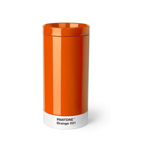 Pantone Oranžen termo lonček 430 ml To Go &amp;ndash; Slike