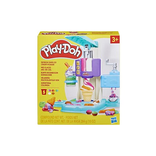 Hasbro PLAY-DOH RAINBOW SWIRL ICE CREAM PLAYSET G0028 Cene