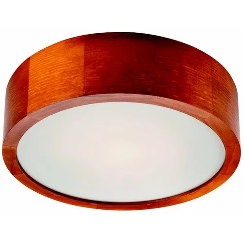 LAMKUR smeđa okrugla stropna svjetiljka Plafond, ø 27 cm