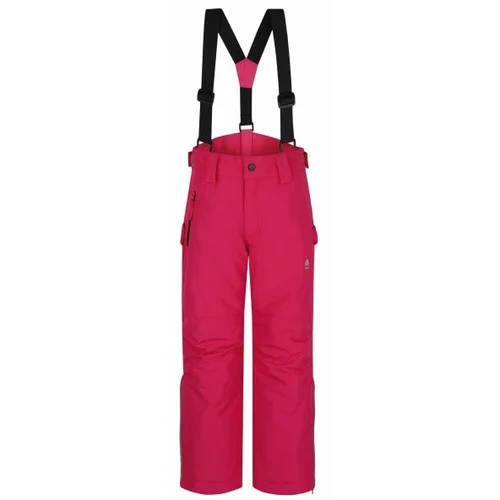 LOAP CUBIS Dječje skijaške hlače, ružičasta, veličina
