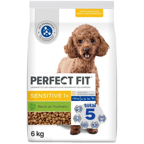 PerfectFIT Sensitive Adult Dog (< 10 kg) s puretinom - 6 kg