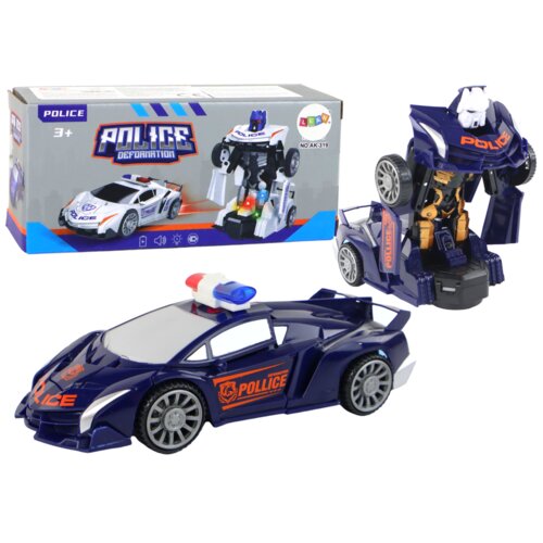 Transformer policijski auto plavi Cijene