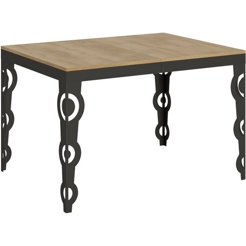 Itamoby &amp;nbsp; Karamay Evolution (90x120/380 cm) - hrast, barva nog: antracit - raztegljiva jedilna miza, (20842680) Slike