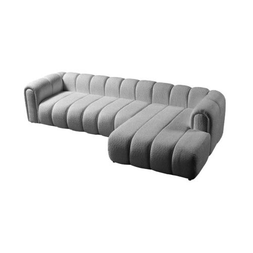 Atelier Del Sofa Ugaona sofa na razvlačenje N-Line Desna, 265 x 185 x 95 cm, Siva Slike