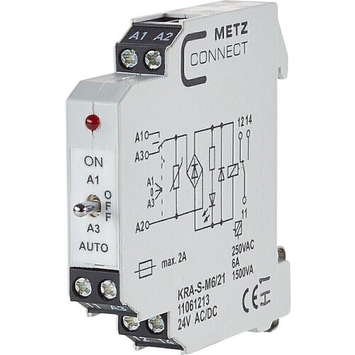 Metz Connect priključni modul KRAS-M6/21 24AC/DC, (20889372) Cene